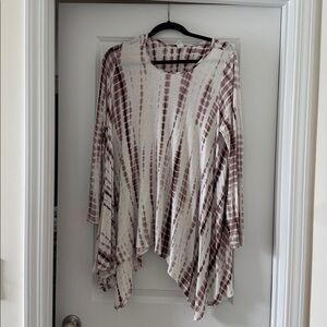 Tie-Dye Long Sleeve Top